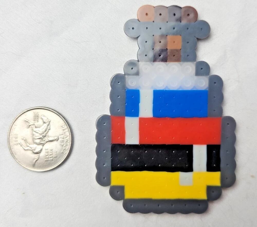 Polyamory LGBT Potion Perler Pixel Art